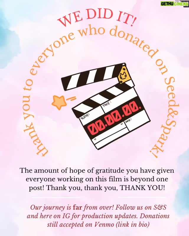 Nicole Stuart - 315 Likes - We’re filled with so much gratitude as we reach a huge milestone together. Thank you for believing in our film—from the bottom of our hearts, we are grateful.

We’ve officially kept the Venmo link open for anyone who wants to donate or follow us on SEED AND SPARK LINK IN BIO FOR ALL.
Your support has given us immense hope. We’ve gained 250  followers and are aiming for 500, then 1000. Every single follow makes a difference.
This project truly takes a village, and your kindness and encouragement mean the world to us. Your generosity, no matter the amount, helps move this dream forward.

Stay tuned for more updates on our journey. We’re just getting started, and we’re so grateful you chose to start with us.

See you at the movies soon! 🎬✨

Hashtags
#Gratitude #IndieFilm #Crowdfunded #SeasonFour #FilmCommunity