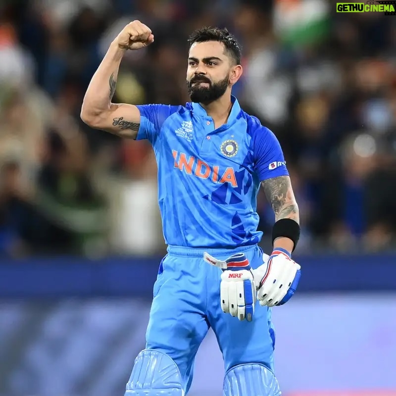 Nimika Ratnakar - 64.3K Likes - @virat.kohli simply unreal! Congratulations on another magnificent century 🏏✨
.
.
.
.
.
#viratkohli #kohli #cricket #indvsnz #indiancricketteam