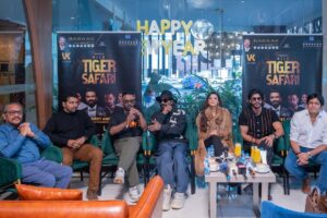 Nimika Ratnakar Instagram - Grateful for a beautiful start to 2026 ✨
Glimpses from the Wild Tiger Safari teaser launch press meet. Honoured to share the stage with @remodsouza Sir and @kannan__ravi_krg Sir and work with such incredible talent @dharmesh0011 , @sushi1983 snd @shithil_poojary . Thank you, @vkfilms07  @mouliatoz @vinod.sk23 @kishorekumar_28 for the opportunity 🤍
.
.
.
.
.
#wildtigersafari #remodsouza #dharmeshsir #danceindiadance #nimikaratnakar #nimika #kannada #sandalwood #teaser #bollywood #shithilpoojary #sushantpoojari