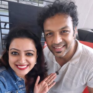 Nisha Krishnan Instagram - A long-overdue catch-up with my nanban! @realamitbhargav Your grace inside the house proved you were far above the noise. It’s a privilege to know a soul as kind as yours. It’s great to see you back and better than ever 🫶♥️✨️ here’s to Amit 2.0 🥂