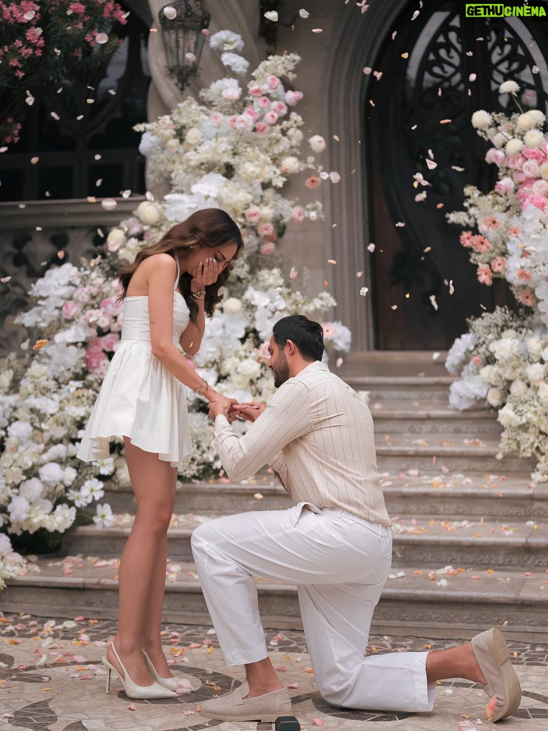 Nitibha Kaul - 153.5K Likes - On this beautiful day, the love of my life asked me to be his forever 💍 After years of late night calls, airport goodbyes, endless tears, and loving each other across continents and time zones, this moment made every second worth it.

He did so well 🥺 A proposal straight out of my fairytale dreams- the surprise, the castle, the ring, and most of all, the man who makes me feel like the luckiest girl alive, every single day. I can’t wait for our next chapter…. our forever, together.

Still soaking in the magic of this day, still letting it sink in that I am a “fiancé” now. Can’t wait to share all the details & how he pulled this off, but for now, I’m just letting this moment sink in ♥️
