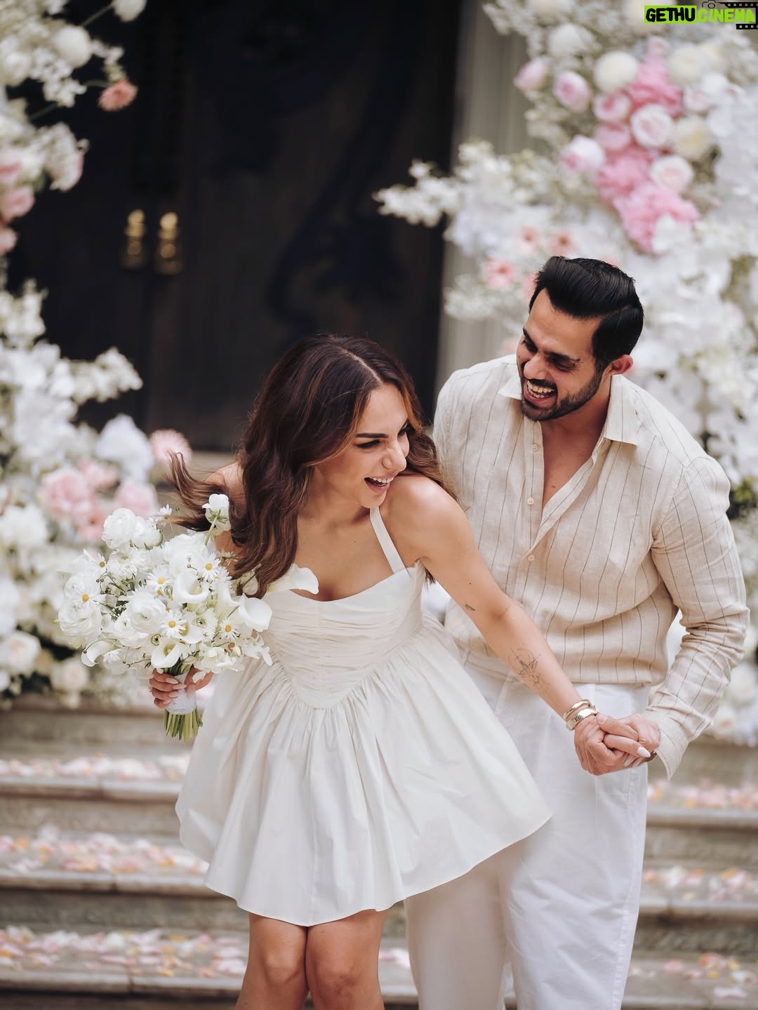 Nitibha Kaul - 153.5K Likes - On this beautiful day, the love of my life asked me to be his forever 💍 After years of late night calls, airport goodbyes, endless tears, and loving each other across continents and time zones, this moment made every second worth it.

He did so well 🥺 A proposal straight out of my fairytale dreams- the surprise, the castle, the ring, and most of all, the man who makes me feel like the luckiest girl alive, every single day. I can’t wait for our next chapter…. our forever, together.

Still soaking in the magic of this day, still letting it sink in that I am a “fiancé” now. Can’t wait to share all the details & how he pulled this off, but for now, I’m just letting this moment sink in ♥️