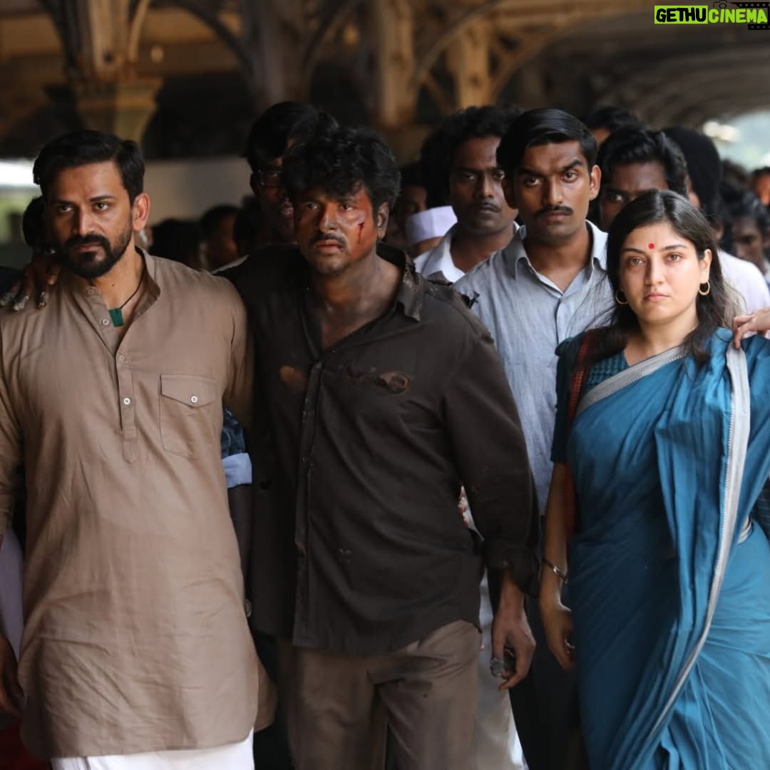 Papri Ghosh - 103.8K Likes - Thank you so much @sudha_kongara mam! It’s been such a happy journey 😍 hoping to work with you again 
#sk #parasakthi #sudhakongara 📸 @ch.balu.photographer