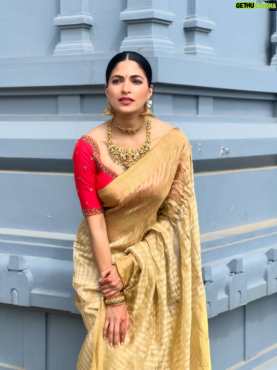 Parvathy Omanakuttan - 4K Likes - 6 yards of pure heritage , craftsmanship, tradition that symbolises femininity, grace and the embodiment of Shakti … A Saree always ensures to make every woman beautiful and I surely am feeling it 🥰