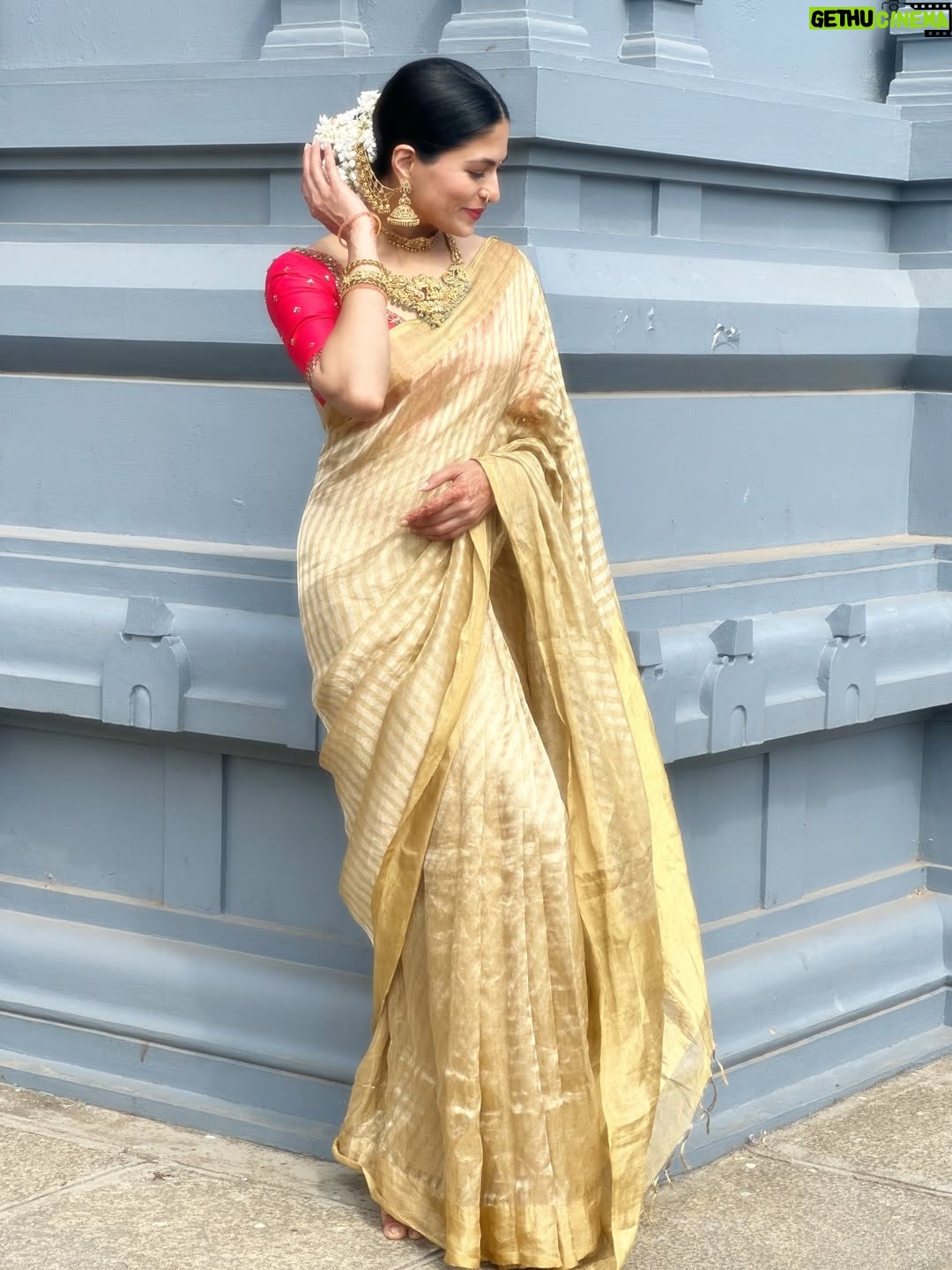 Parvathy Omanakuttan - 4K Likes - 6 yards of pure heritage , craftsmanship, tradition that symbolises femininity, grace and the embodiment of Shakti … A Saree always ensures to make every woman beautiful and I surely am feeling it 🥰