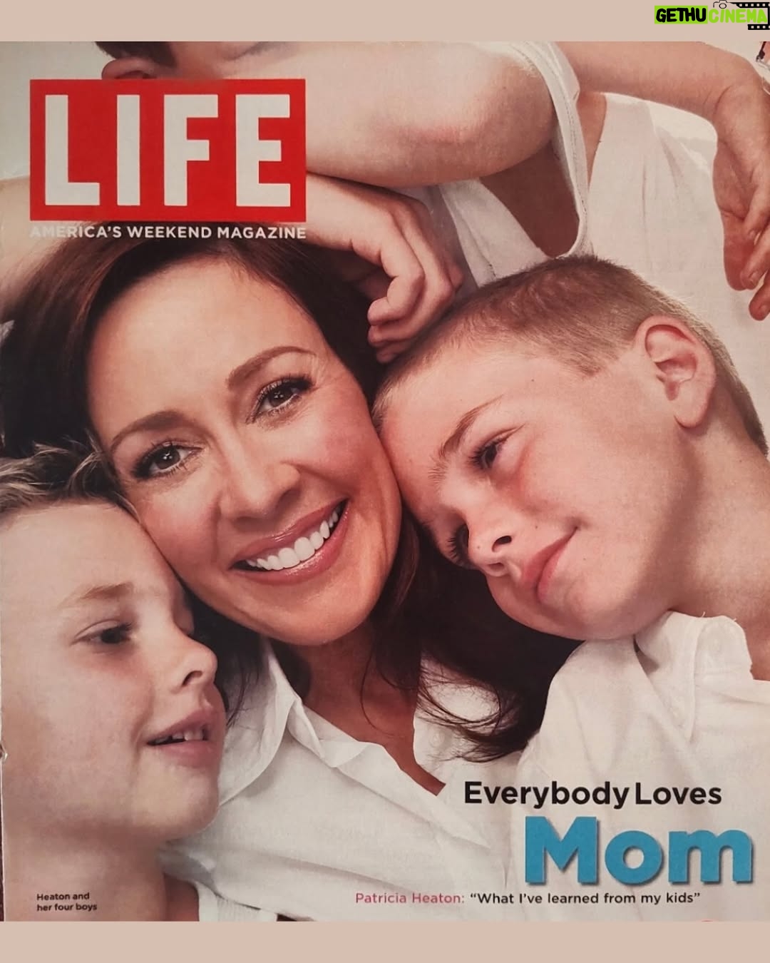 Patricia Heaton - 14.5K Likes - I grew up with Life magazine and never imagined I’d one day be on the cover. Getting to share that moment with my boys made it truly priceless. 🤍 

📸 @karina_taira 

#LifeMagazine #flashbackfriday #WithMyBoys #GratefulHeart #Priceless