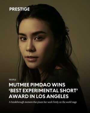 Pimdao Panichsamai Instagram - A creative milestone worth celebrating. #FriendofPrestige Pimdao “Mutmee” Panichsamai (@mutmeepimdao) closes the year on a high with a moment that reaches far beyond home ground. Her short film Found in Khanom, which she both created and directed, has received the Gold Award for Best Experimental Short at the Independent Shorts Awards in Los Angeles. Moving with ease between music, acting, and art, this recognition marks a meaningful step in her creative path, highlighting a clear and personal voice behind the camera and pointing towards an exciting direction ahead.

#thailand #prestigeth #prestigeonline