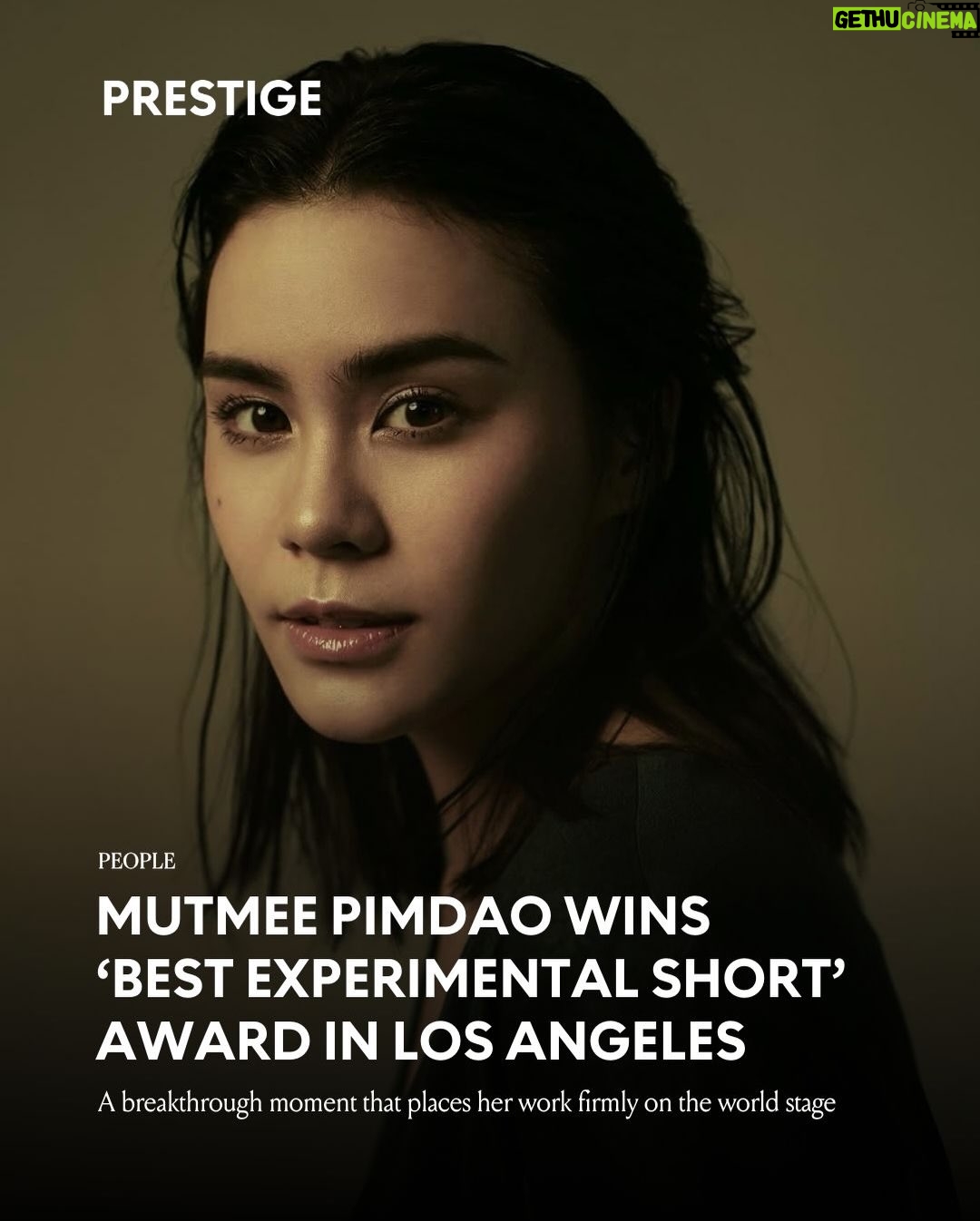 Pimdao Panichsamai - 323 Likes - A creative milestone worth celebrating. #FriendofPrestige Pimdao “Mutmee” Panichsamai (@mutmeepimdao) closes the year on a high with a moment that reaches far beyond home ground. Her short film Found in Khanom, which she both created and directed, has received the Gold Award for Best Experimental Short at the Independent Shorts Awards in Los Angeles. Moving with ease between music, acting, and art, this recognition marks a meaningful step in her creative path, highlighting a clear and personal voice behind the camera and pointing towards an exciting direction ahead.

#thailand #prestigeth #prestigeonline