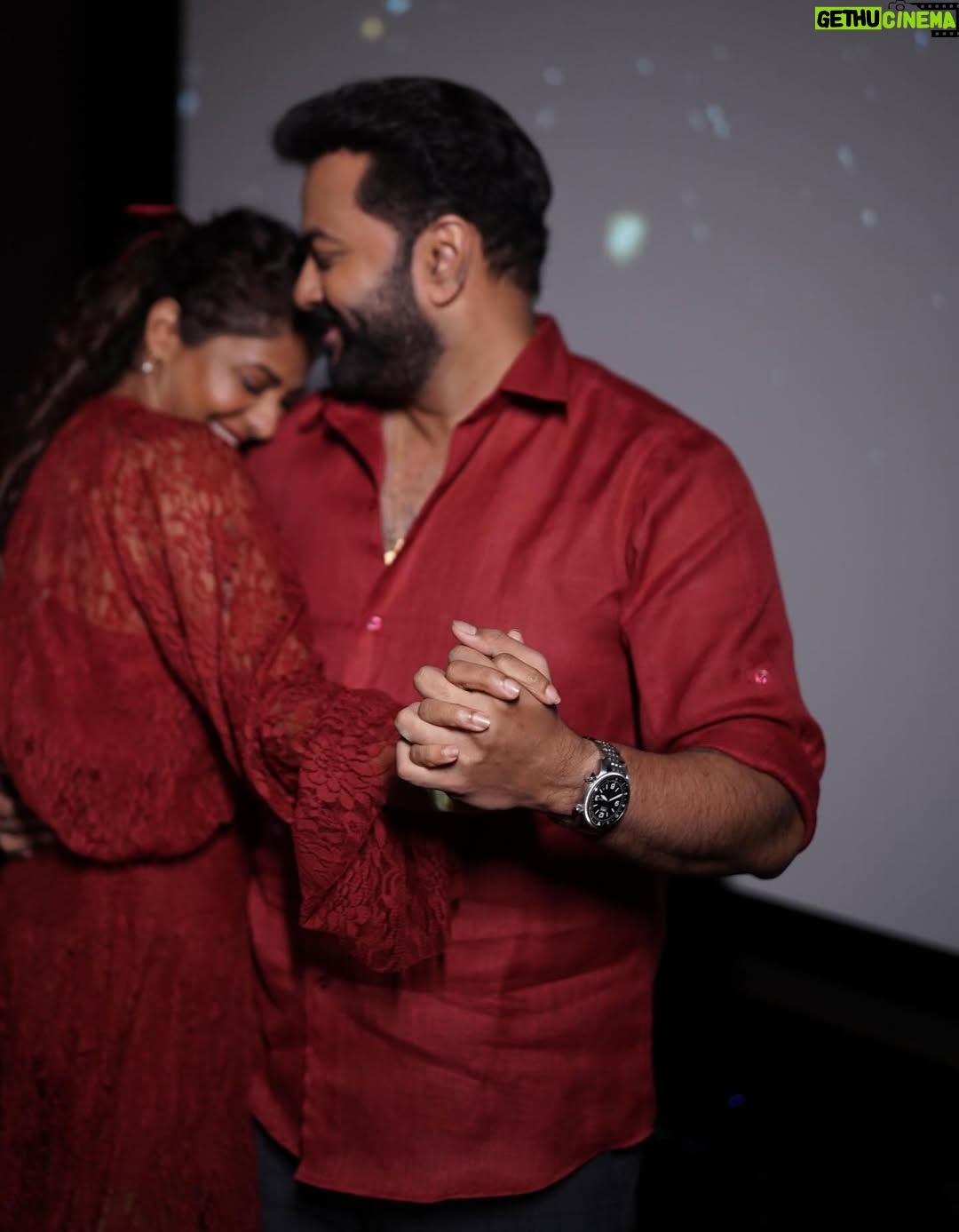 Poornima Indrajith - 201.4K Likes - Thank you for the endless love and warm wishes. Forever grateful. #23yearswithmybestfriend 
🧿🧿🧿
Wearing custom bespoke Pranaah, made with love.

Pic:  @yaami____