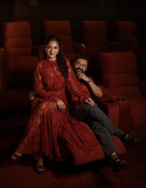 Poornima Indrajith Instagram - Thank you for the endless love and warm wishes. Forever grateful. #23yearswithmybestfriend 
🧿🧿🧿
Wearing custom bespoke Pranaah, made with love.

Pic:  @yaami____