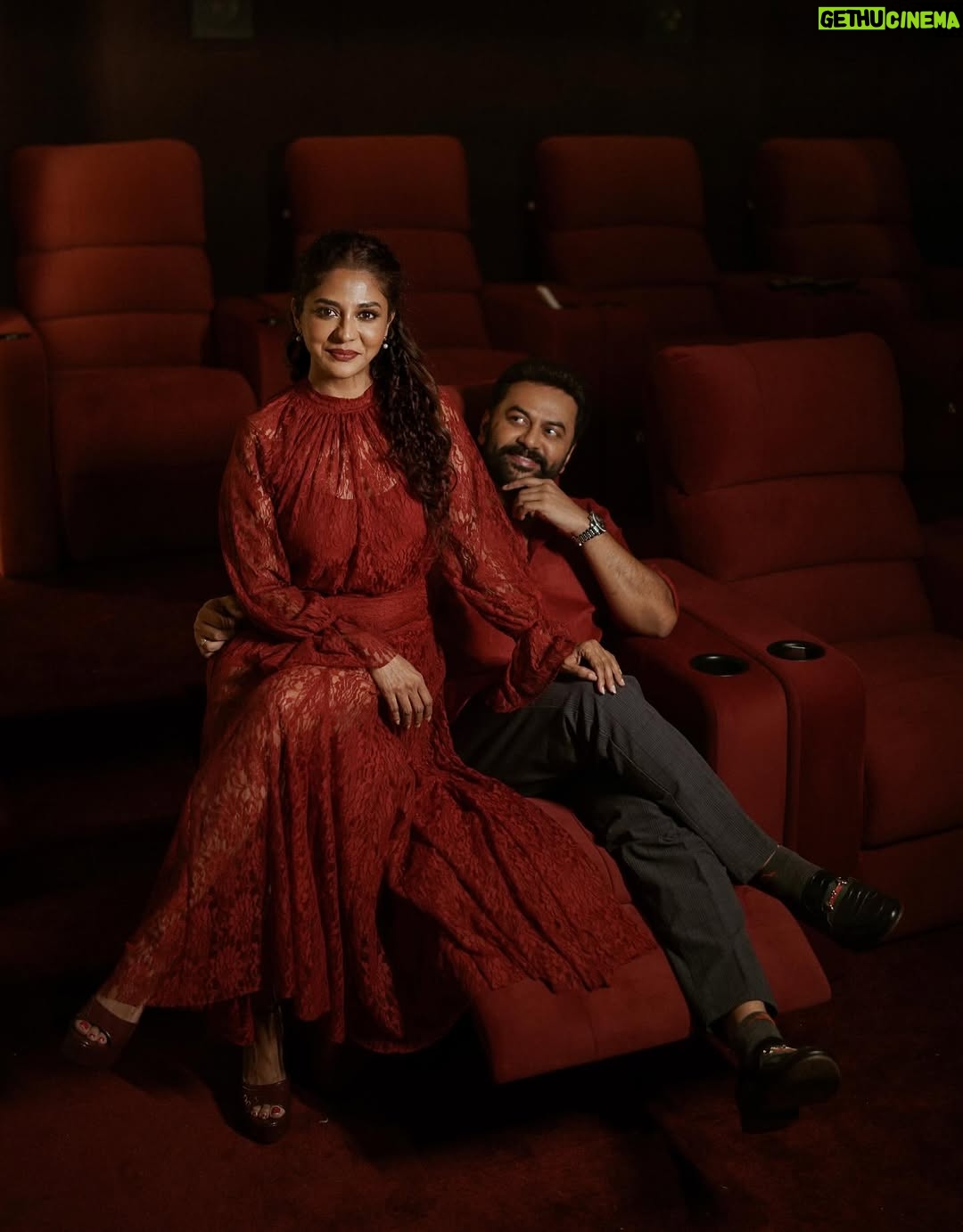 Poornima Indrajith - 201.4K Likes - Thank you for the endless love and warm wishes. Forever grateful. #23yearswithmybestfriend 
🧿🧿🧿
Wearing custom bespoke Pranaah, made with love.

Pic:  @yaami____