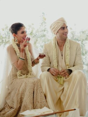 Priya Banerjee Instagram - Grateful, loved, married 🤍

Thank you 2025, you’ll always be most special ♾️