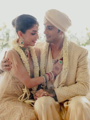 Priya Banerjee Instagram - Grateful, loved, married 🤍

Thank you 2025, you’ll always be most special ♾️