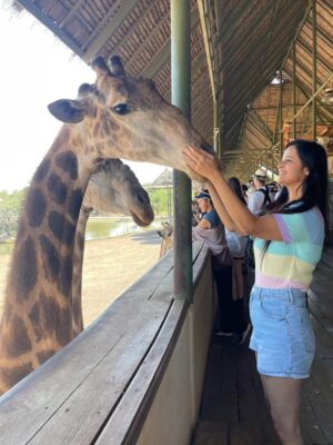 Priya Choudhury Instagram - Some places give you photos, others give you feelings. Safari World Bangkok gave us both. A day filled with curiosity, smiles, and moments that felt alive. Grateful for experiences that turn into beautiful memories 🌿🐾🦒🦓🦁🐅