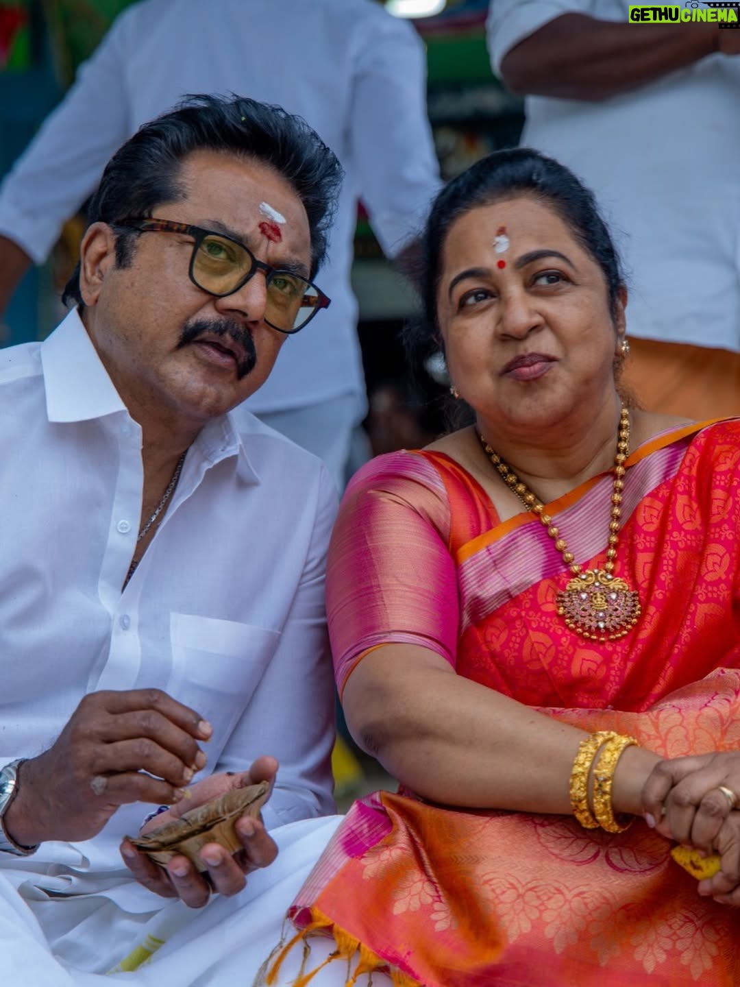 Raadhika Sarathkumar - 81.9K Likes - Respect is one of the greatest expressions of love. To someone who I always bug🥰🥰🥰🥰🥰🥰Happy Anniversary 🥰❤️❤️❤️ @r_sarath_kumar