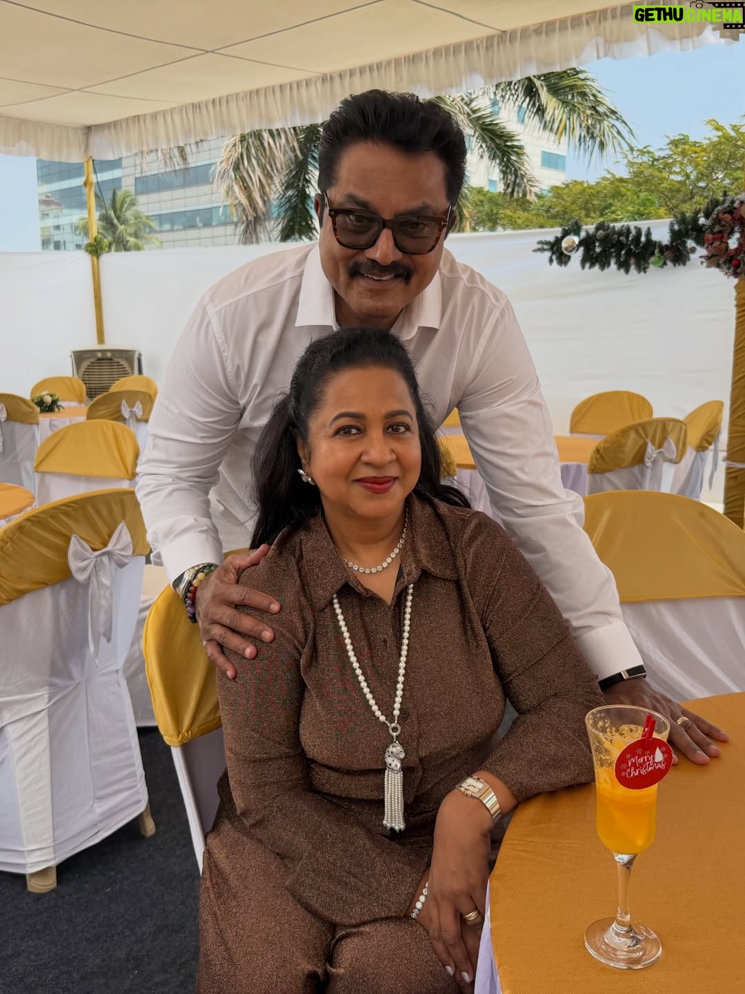 Raadhika Sarathkumar - 81.9K Likes - Respect is one of the greatest expressions of love. To someone who I always bug🥰🥰🥰🥰🥰🥰Happy Anniversary 🥰❤️❤️❤️ @r_sarath_kumar
