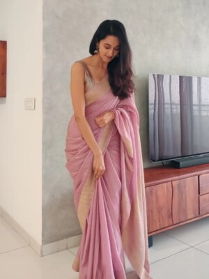 Radhika Narayan Instagram - Saree-nity! What say?