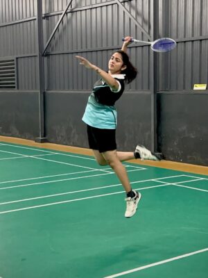 Radhika Preeti Instagram - Feeling back at school playing tournaments with my JERSEY ON!!!!! 🏸❤️

#radhikapreethi #radhi #rp #badminton #insta #instafit #instasport