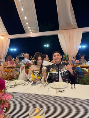 Rasri Balenciaga Instagram - Some friendships turn into family. Some moments turn into memories you carry forever. Big congratulations to both of you. We love you guys so much. ❤️

#sweetpiomild #chosenfamily #foreverstartshere