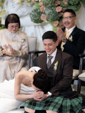 Rasri Balenciaga Instagram - Some friendships turn into family. Some moments turn into memories you carry forever. Big congratulations to both of you. We love you guys so much. ❤️

#sweetpiomild #chosenfamily #foreverstartshere