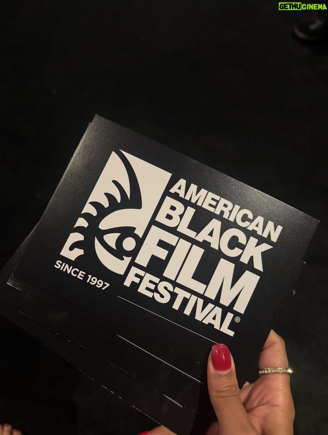 Ravyn Rochelle - 9K Likes - Getting to interview such incredible directors & writers for a pop up of the longest running black film festival in the world still has me in awe!!!! Thank you ABFF for trusting and allowing me the pleasure of representing us & our culture 🖤 I was sooo nervous but hey! At least i looked good 😜 (styled by @velvetandrews_ 🤏🏼🤏🏼) I can’t wait for the BIG ONE this MAY 2026 for the 30th anniversary!! It’s gonna be incredible to say the least ✨ my fellow artist you really don’t wanna miss it!! So Get your tickets and start submitting those projects!! ❤️