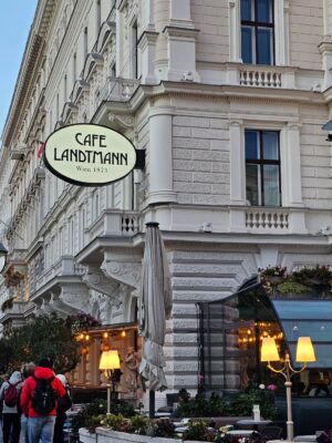 Reenu Mathews Instagram - An evening in Vienna ❤️
Got to visit the famous @cafelandtmann , which dates all the way back to 1873. It's considered Vienna's most elegant cafe. Enjoyed every bit 🫶