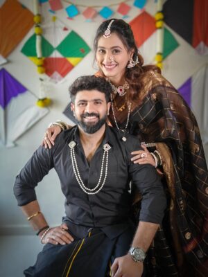 Reshma Shinde Instagram - आमची पहिली मकरसंक्रांत @01brainiac 🧿❤️