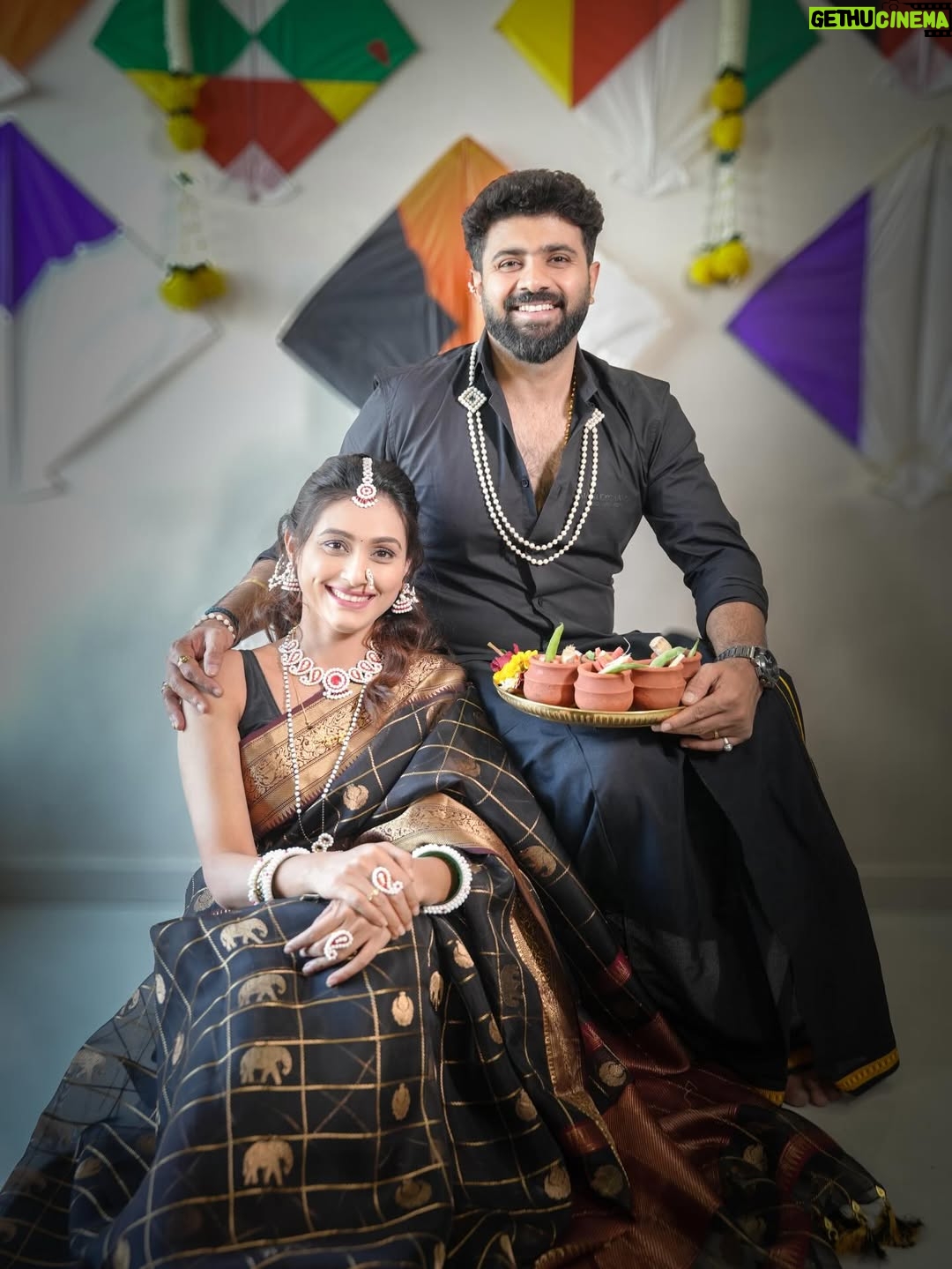 Reshma Shinde - 94K Likes - आमची पहिली मकरसंक्रांत @01brainiac 🧿❤️