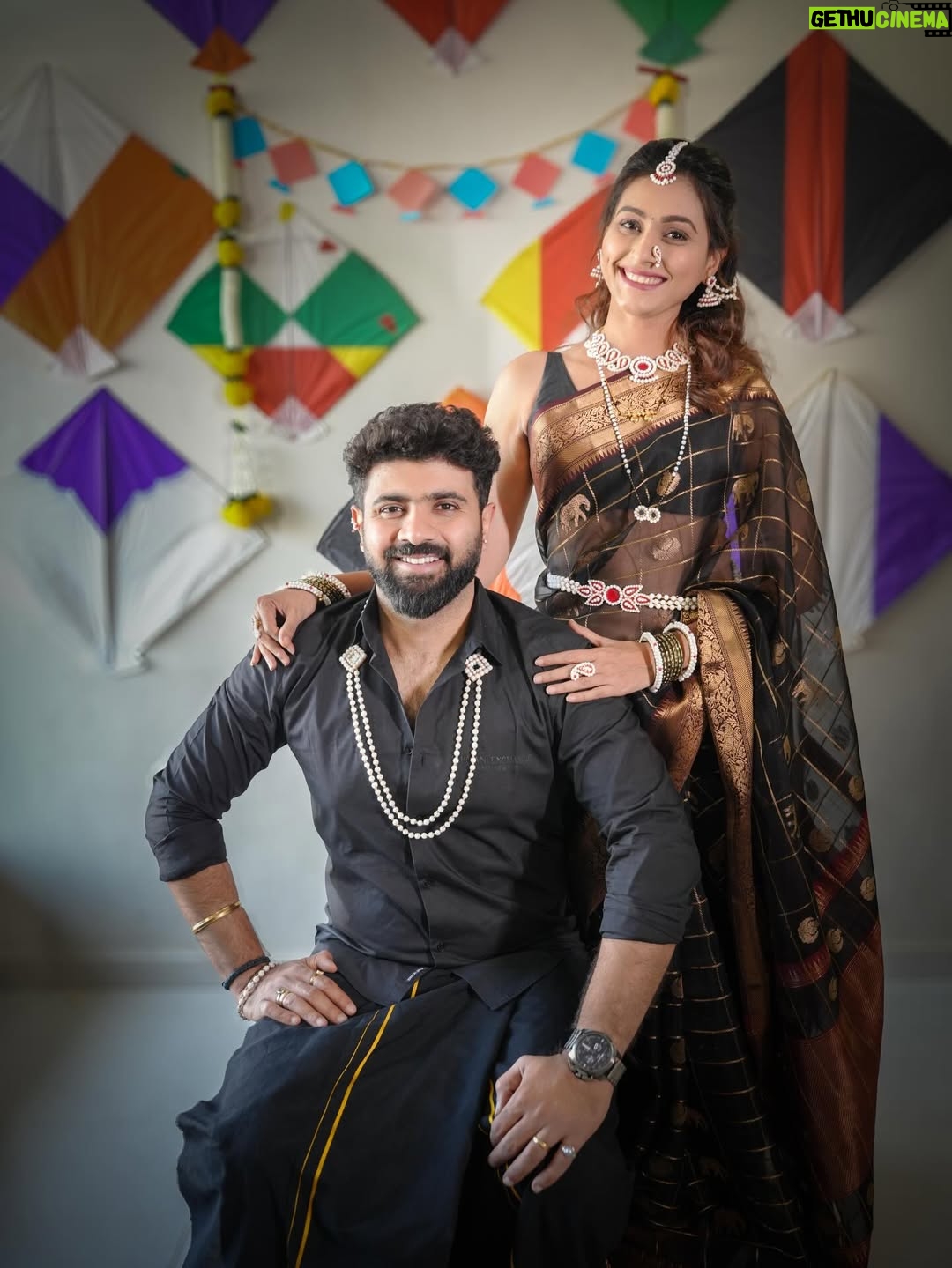 Reshma Shinde - 94K Likes - आमची पहिली मकरसंक्रांत @01brainiac 🧿❤️
