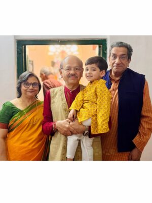 Ridhima Ghosh Instagram - A special Saraswati Pujo for us. Dheer’s haate khori, surrounded by friends, family, and grandparents.
Moments filled with blessings, warmth, and quiet joy. Truly grateful for days like these and the people who make them special.
সকলকে সরস্বতী পুজোর শুভেচ্ছা। 🌼📚