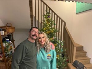 Roisin Conaty Instagram - A ‘Man Down’ Christmas meet up. Mike brought his dog Pamela who finally kissed me after 5 hours of being solidly wooed with roast chicken.