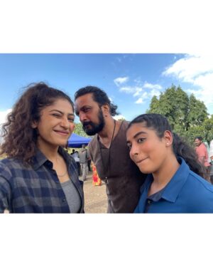 Roshni Prakash Instagram - I had the chance to play a small role in #MARK , and I’m beyond grateful for the opportunity. It has been a journey that opened doors to new connections, provided immense learning, and taught me the strength of patience.

Thank you, @kichchasudeepa sir, for showing me what it takes to be a star and the importance of being consistent with your effort. My dreams have only gotten bigger after meeting you. And yes, thank you for the best slow cooked biryani!

@sathyajyothifilms , I am indebted to you for the hospitality and care you showed during and after the shoot. It’s an honor to have been associated with you.

@vijay_kartikeyaa , thank you for giving me this opportunity, sir. It was wonderful to see you in your element.

To the beautiful people I associated with on this project: I absolutely love the energy each one of you has shared with me, and I will hold these innumerable memories close to my heart.

@archanakottige (FB to my BV), I love you 🤍

@gopalkrishnadeshpande @prathapnaarayan @sathya_actor @abishek_joseph @shettymayur24 the squad I never knew I needed, but now I can’t imagine the shoot without you all. Best boys ever!

@naveenchandra212 I didn’t get a picture with you, but I won’t forget our conversations. Here’s to cinema! 🤍

@vikranth_santhosh the “running star” on set 😅. It was lovely working with you.

@krishnapriya_822 here’s to our endless gossip and fish steak. Ne oru nalla penn kutty 🤍

@silva_stunt master One year and we have had two releases together. Manifesting a fight sequence where you teach me how to fight! 🥷

#MARK releases today. As a team, we have made this with resilience and a shared passion. Please do watch it and let me know what you think! ✨