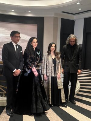 Ruchikaa Kapoor Instagram - “Aaj kuch nahi hoon ji, par kal ho jaon ga”… 

these dialogues from ‘Amar Singh Chamkila’ best encapsulate the journey of the film. 
The road to the Emmy’s may look exciting and glamorous… but it was born out of sheer grit and faith… with the belief that only honest, authentic stories can truly change the world. 
That passion need’nt  check boxes and stories that are born from the heart, can move countries & cross boundaries.

It’s been an absolute honour and privilege to partner with one of the finest storytellers of our times @imtiazaliofficial and the incredible producers @mochou05 @sarkarshibasish ! 

@diljitdosanjh didn’t just play chamkila, he became HIM!  Rare to see an artiste surrender like this. And what a joy it was to watch @parineetichopra ‘s nuanced performance ! 
Legends @arrahman sir and @irshadkamilofficial sir’s  music & lyrics were the soul of the film. 

@monika__shergill ‘s unflinching belief in the power of stories - gave wings to chamkila and helped it take flight. 

Grateful for all the love the film continues to receive. 
It is really the only fuel we need to keep going ❤️🙏🏻

✨ 🙏🏻✨ 

Thank you to this incredible team, that helped me show up in this beautiful Indian finery on a world stage 

Outfit - @rohitbalofficial 
Earrings - @kakunfinejewellery 
Styled by - @manishamelwani 
Assisted by - @_shhreeyyaa

#amarsinghchamkila #emmyawards #emmy2025 @netflix_in @iemmys #thegirlwithcurls #newyork