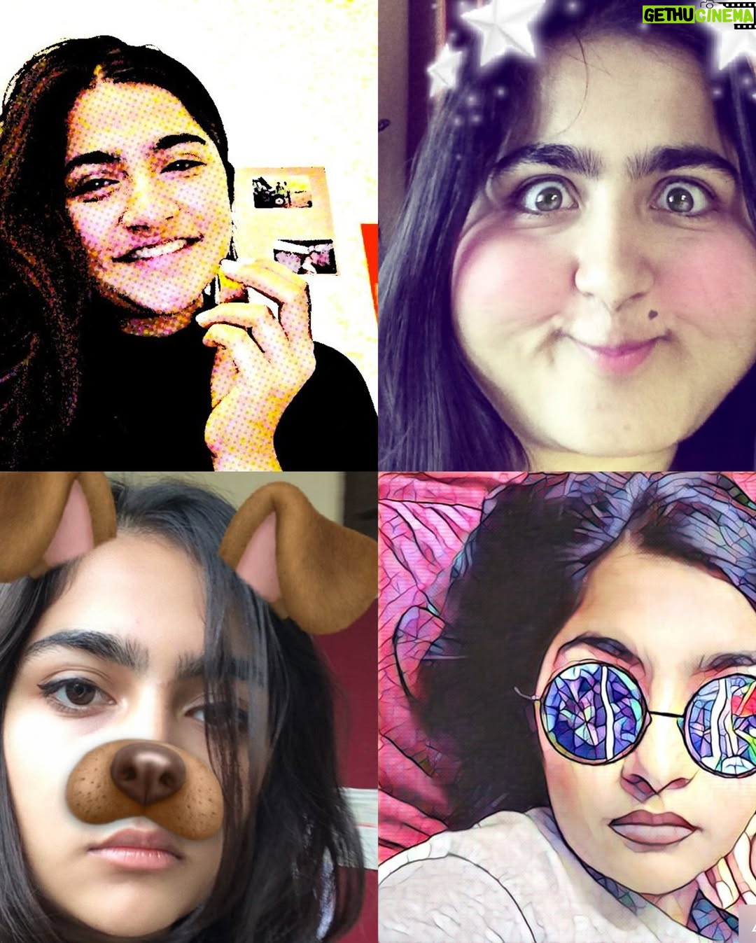 Rukmini Vasanth - 595K Likes - 2016
The year I got my first qualification in the world of acting. The year I came home from drama school not knowing if I would be able to land any acting jobs, but hoping I would nonetheless. The year I made a short film with drama school friends (miss you all!) and it was as ✨cinematic ✨ as you can imagine. The year my cousins took me to the Andamans to learn how to dive and I learned that breath is everything. I tried to find my “personal style” in college and cycled through kurtis and bandanas, ripped jeans and reflective glasses, and finally settled on a denim jacket. A year of Snapchat filters and unholy face swaps. The year I journalled everyday and dragged myself to museums on solo dates to take selfies with Shakespeare. And the year I learned to make a home away from home.

Honourable mention to the many hats I wore: the disco ball, the fedora that I made my personality for approximately 5 days and the Albert Einstein full-face mask.