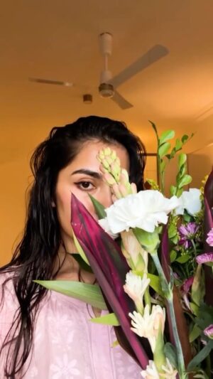 Rukmini Vasanth Instagram - One bloom at a time🌷