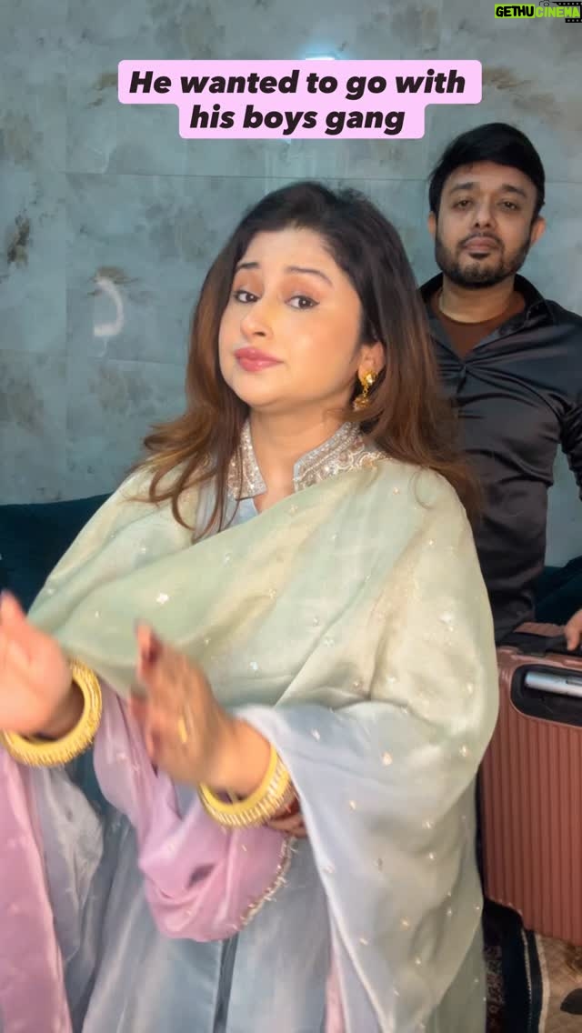 Saba Khan - 4.5K Likes - He wanted to go to my boy’s gang, and I ended up taking him to my maika🤪 @priyankachopra 
.
.
#Explore
#ReelLife
#MaikaVibes
#CoupleReel
#ViralReels