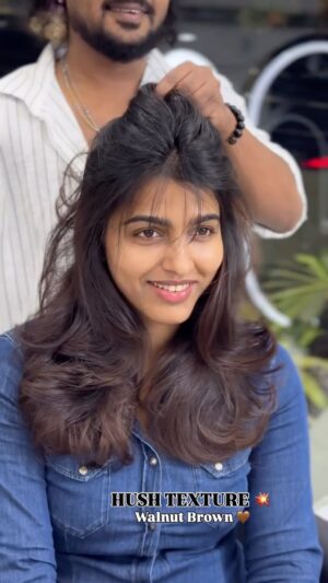 Sai Dhanshika Instagram - MADE BY MAGICIAN 💙✨
#hushcut #walnutbrown
