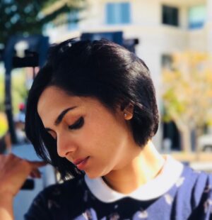 Samvrutha Sunil Instagram - I feel the urge to do it again! Short hair?? 🤔
