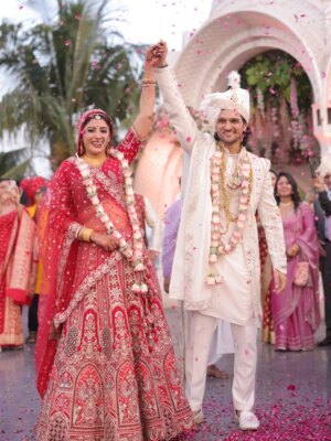 Sanchita Banerjee Instagram - After 14 beautiful years of love, laughter, patience, and countless memories — our dream has finally come true. 💍❤️
We are married! 🥹💫

This journey has been nothing short of magical. I want to begin by thanking Bholenath, my God, for everything — for guiding us, protecting us, and for finally blessing us with this moment we’ve dreamt of for so long. 🙏

To our families, thank you for your endless love, support, and understanding. You’ve stood by us through every phase, and this day wouldn’t have been possible without your blessings. 💕

To our friends, thank you for always being our biggest cheerleaders — for your constant love, wishes, and support through all these years. You made this celebration even more special. 🤍

And to Ruhaan, my partner, my best friend, my forever — thank you for being you. For always standing by my side, for believing in us, and for loving me unconditionally. I love you now, and I’ll love you forever. ❤️

This is not just a wedding — it’s the celebration of a bond that has grown stronger with time, faith, and love. I am truly overwhelmed and filled with gratitude. Here’s to forever, to love, and to the most beautiful new beginning of our lives. ✨🧿❤️😇🤗

#JustMarried #DreamComeTrue #14YearsOfLove #GratefulHeart #ForeverUs #BholenathBlessings #NewBeginnings #newlife #instagood #love #smile #happy #instadaily #ootd #picoftheday #blessed