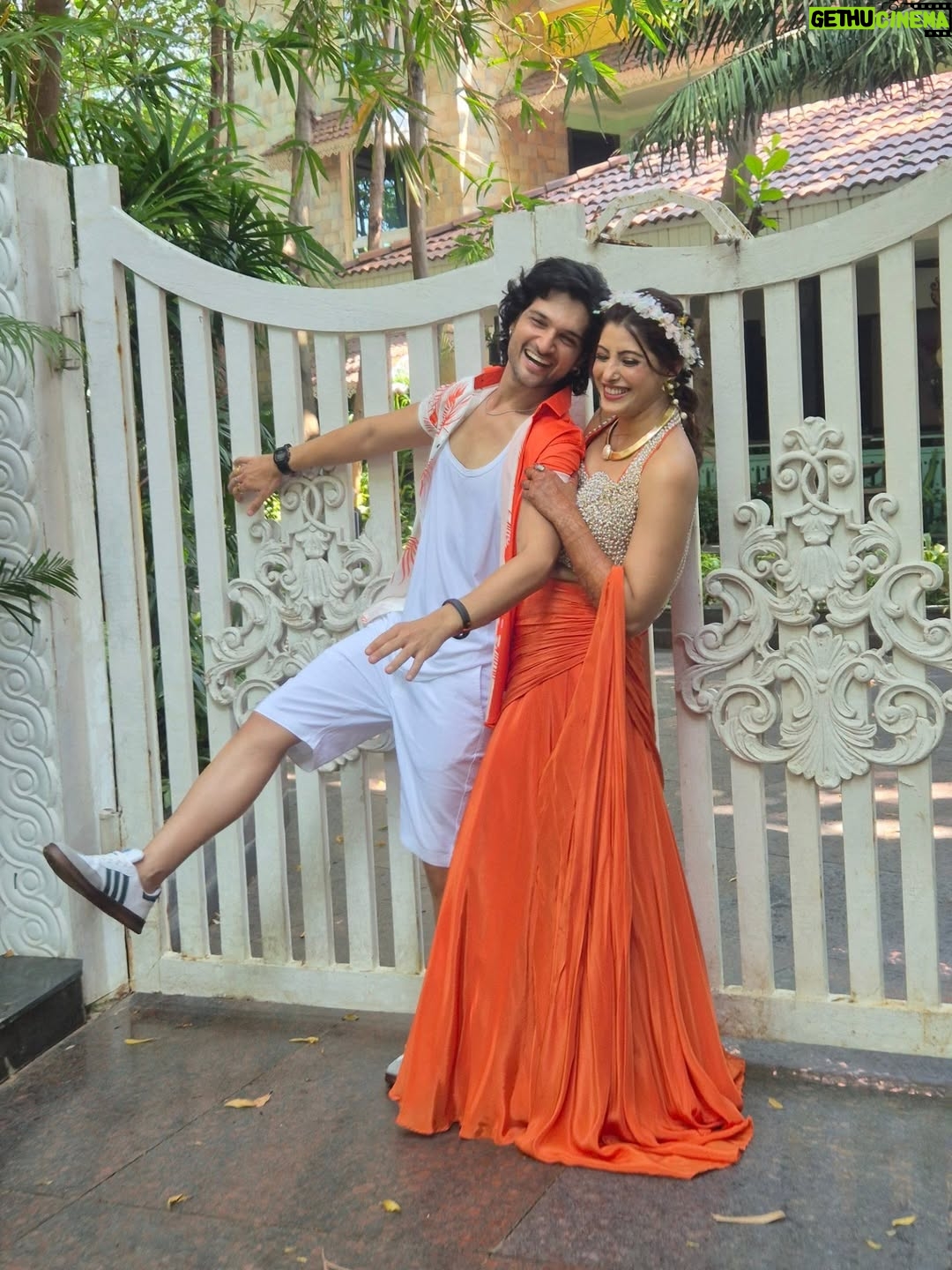 Sanchita Banerjee - 351.2K Likes - After 14 beautiful years of love, laughter, patience, and countless memories — our dream has finally come true. 💍❤️
We are married! 🥹💫

This journey has been nothing short of magical. I want to begin by thanking Bholenath, my God, for everything — for guiding us, protecting us, and for finally blessing us with this moment we’ve dreamt of for so long. 🙏

To our families, thank you for your endless love, support, and understanding. You’ve stood by us through every phase, and this day wouldn’t have been possible without your blessings. 💕

To our friends, thank you for always being our biggest cheerleaders — for your constant love, wishes, and support through all these years. You made this celebration even more special. 🤍

And to Ruhaan, my partner, my best friend, my forever — thank you for being you. For always standing by my side, for believing in us, and for loving me unconditionally. I love you now, and I’ll love you forever. ❤️

This is not just a wedding — it’s the celebration of a bond that has grown stronger with time, faith, and love. I am truly overwhelmed and filled with gratitude. Here’s to forever, to love, and to the most beautiful new beginning of our lives. ✨🧿❤️😇🤗

#JustMarried #DreamComeTrue #14YearsOfLove #GratefulHeart #ForeverUs #BholenathBlessings #NewBeginnings #newlife #instagood #love #smile #happy #instadaily #ootd #picoftheday #blessed