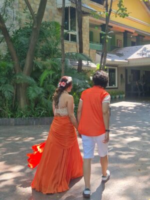 Sanchita Banerjee Instagram - After 14 beautiful years of love, laughter, patience, and countless memories — our dream has finally come true. 💍❤️
We are married! 🥹💫

This journey has been nothing short of magical. I want to begin by thanking Bholenath, my God, for everything — for guiding us, protecting us, and for finally blessing us with this moment we’ve dreamt of for so long. 🙏

To our families, thank you for your endless love, support, and understanding. You’ve stood by us through every phase, and this day wouldn’t have been possible without your blessings. 💕

To our friends, thank you for always being our biggest cheerleaders — for your constant love, wishes, and support through all these years. You made this celebration even more special. 🤍

And to Ruhaan, my partner, my best friend, my forever — thank you for being you. For always standing by my side, for believing in us, and for loving me unconditionally. I love you now, and I’ll love you forever. ❤️

This is not just a wedding — it’s the celebration of a bond that has grown stronger with time, faith, and love. I am truly overwhelmed and filled with gratitude. Here’s to forever, to love, and to the most beautiful new beginning of our lives. ✨🧿❤️😇🤗

#JustMarried #DreamComeTrue #14YearsOfLove #GratefulHeart #ForeverUs #BholenathBlessings #NewBeginnings #newlife #instagood #love #smile #happy #instadaily #ootd #picoftheday #blessed