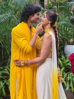 Sanchita Banerjee Instagram - After 14 beautiful years of love, laughter, patience, and countless memories — our dream has finally come true. 💍❤️
We are married! 🥹💫

This journey has been nothing short of magical. I want to begin by thanking Bholenath, my God, for everything — for guiding us, protecting us, and for finally blessing us with this moment we’ve dreamt of for so long. 🙏

To our families, thank you for your endless love, support, and understanding. You’ve stood by us through every phase, and this day wouldn’t have been possible without your blessings. 💕

To our friends, thank you for always being our biggest cheerleaders — for your constant love, wishes, and support through all these years. You made this celebration even more special. 🤍

And to Ruhaan, my partner, my best friend, my forever — thank you for being you. For always standing by my side, for believing in us, and for loving me unconditionally. I love you now, and I’ll love you forever. ❤️

This is not just a wedding — it’s the celebration of a bond that has grown stronger with time, faith, and love. I am truly overwhelmed and filled with gratitude. Here’s to forever, to love, and to the most beautiful new beginning of our lives. ✨🧿❤️😇🤗

#JustMarried #DreamComeTrue #14YearsOfLove #GratefulHeart #ForeverUs #BholenathBlessings #NewBeginnings #newlife #instagood #love #smile #happy #instadaily #ootd #picoftheday #blessed