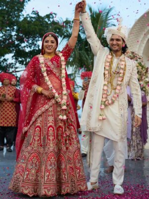 Sanchita Banerjee Instagram - After 14 beautiful years of love, laughter, patience, and countless memories — our dream has finally come true. 💍❤️
We are married! 🥹💫

This journey has been nothing short of magical. I want to begin by thanking Bholenath, my God, for everything — for guiding us, protecting us, and for finally blessing us with this moment we’ve dreamt of for so long. 🙏

To our families, thank you for your endless love, support, and understanding. You’ve stood by us through every phase, and this day wouldn’t have been possible without your blessings. 💕

To our friends, thank you for always being our biggest cheerleaders — for your constant love, wishes, and support through all these years. You made this celebration even more special. 🤍

And to Ruhaan, my partner, my best friend, my forever — thank you for being you. For always standing by my side, for believing in us, and for loving me unconditionally. I love you now, and I’ll love you forever. ❤️

This is not just a wedding — it’s the celebration of a bond that has grown stronger with time, faith, and love. I am truly overwhelmed and filled with gratitude. Here’s to forever, to love, and to the most beautiful new beginning of our lives. ✨🧿❤️😇🤗

#JustMarried #DreamComeTrue #14YearsOfLove #GratefulHeart #ForeverUs #BholenathBlessings #NewBeginnings #newlife #instagood #love #smile #happy #instadaily #ootd #picoftheday #blessed