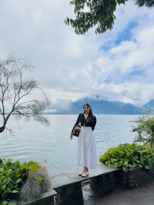 Sapthami Gowda Instagram - Just a “FEW” vacay pictures ! 

Wish I could put all 1000 pictures at once, like a physical photo album ! 

🚠🚞🏔️🧿
