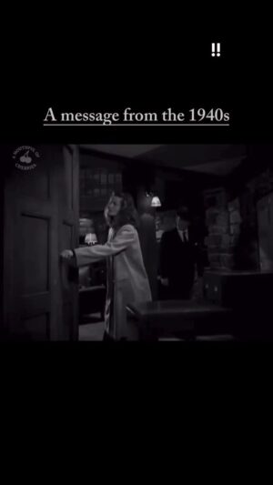 Sarah Wilson Instagram - History repeats…but do we learn? Are you prepared to call it fascism?
Keeper of the Flames (1942) 

via @amouthful_of_cherries