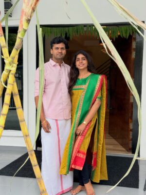 Shalini Balasundaram Instagram - A celebration of gratitude, growth, and grace. Happy Pongal #shalinibalasundaram #pongalcelebration