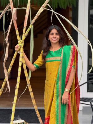 Shalini Balasundaram Instagram - A celebration of gratitude, growth, and grace. Happy Pongal #shalinibalasundaram #pongalcelebration