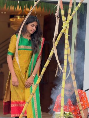 Shalini Balasundaram Instagram - A celebration of gratitude, growth, and grace. Happy Pongal #shalinibalasundaram #pongalcelebration