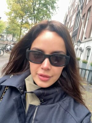 Shazahn Padamsee Instagram - A little AMS dump ❌

1. Calm by the canals 
2. No cap needed 🫶
3. My @yslbeauty travel essentials 
4. Happy place
5. Bumped into @realblackcoffee at our hotel lobby 
6. No points for guessing whose gig we went to 😅
7. Shady business. The store owner prob hates me after how many selfies I took
8. @amsterdamdanceevent readyy 
9. My “Bite in the wind” expression 
10. Say cheese- spent half my trip here literally trying ALL cheese they had 
11. Conference time 
12. Met @josephcapriati any guesses where again 😆
13. Dark chocolate tart of my dreams 
14. Gorg interiors @rosewoodamsterdam loved every bit of our stay here 
15. Oh and their cafe latte was 💯
16. What. A. Night 
17. Day 0
18. :) 
19. Pink wheels big feels 
20. Tot volgend jaar Amsterdam 🫶