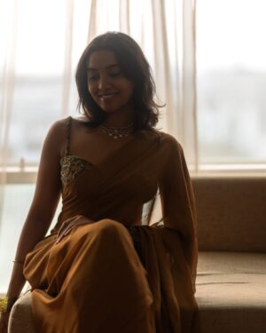 Shivathmika Rajashekar Instagram - Nandri ✨

Styled by @shefalideora_ 
Captured by @chinthuu_kliicks
Wearing @ritikaguptaofficial
Jewellery @adorebypriyanka